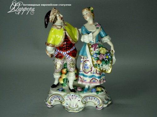 Купить фарфоровые статуэтки Sitzendorf, Яркий день, Германия